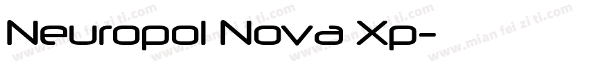 Neuropol Nova Xp字体转换